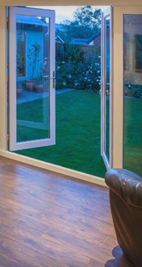 French doors internal view